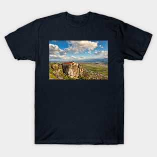 Agios Stephanos Monastery in the Meteora Monastery complex in Greece T-Shirt
